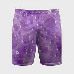 Мужские спортивные шорты Фиолетовая пена
