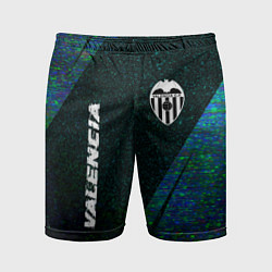 Мужские спортивные шорты Valencia glitch blue