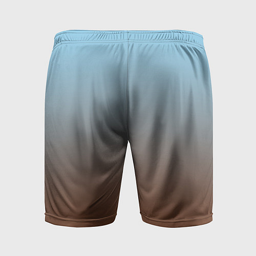Мужские спортивные шорты Текстура градиент / 3D-принт – фото 2