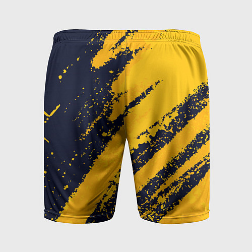 Мужские спортивные шорты Абстрактный узор с концепцией / 3D-принт – фото 2