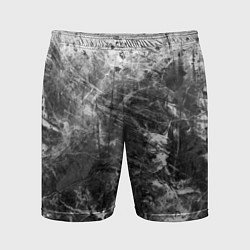 Мужские спортивные шорты Абстракция - серый дым