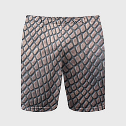 Мужские спортивные шорты Кожаный принт