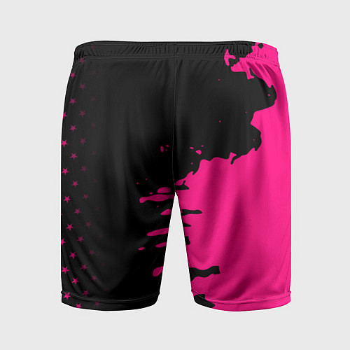 Мужские спортивные шорты Бавария Мюнхен краски / 3D-принт – фото 2