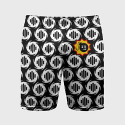Мужские спортивные шорты Serious Sam logo pattern