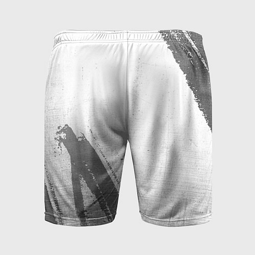 Мужские спортивные шорты Free Fire - white gradient вертикально / 3D-принт – фото 2