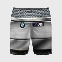 Мужские спортивные шорты BMW metal texture