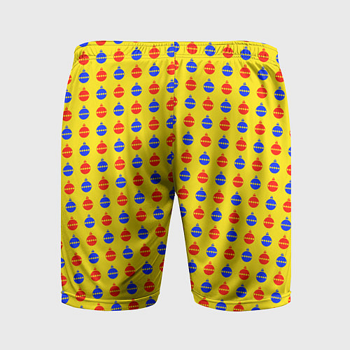 Мужские спортивные шорты Яркие шары / 3D-принт – фото 2