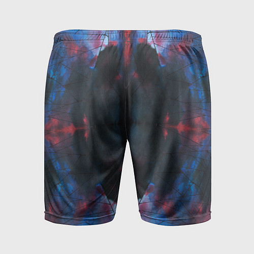 Мужские спортивные шорты Космическая паутина / 3D-принт – фото 2