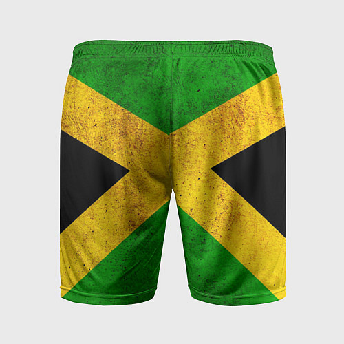 Мужские спортивные шорты Jamaica flag / 3D-принт – фото 2