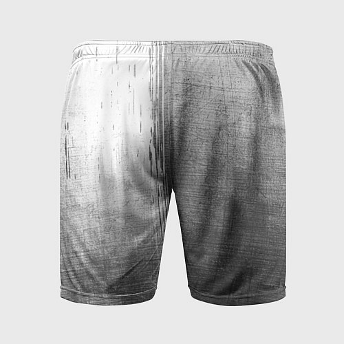 Мужские спортивные шорты West Ham - grey gradient по-вертикали / 3D-принт – фото 2
