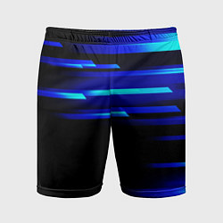 Мужские спортивные шорты Color blue black