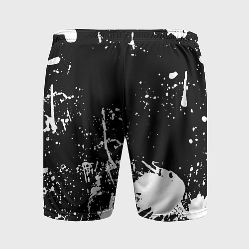Мужские спортивные шорты Dota краски белые / 3D-принт – фото 2