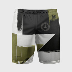 Мужские спортивные шорты Merсedes Benz логотип