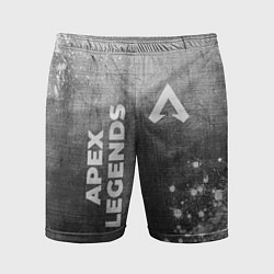 Мужские спортивные шорты Apex Legends - grey gradient вертикально