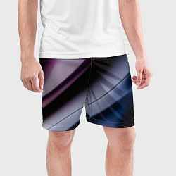 Шорты спортивные мужские Multicoloured, цвет: 3D-принт — фото 2