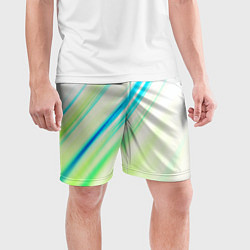 Шорты спортивные мужские Multicolored, цвет: 3D-принт — фото 2