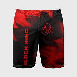 Мужские спортивные шорты Elden Ring - red gradient вертикально