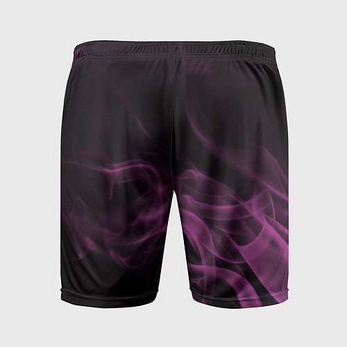 Мужские спортивные шорты Color smoke pink / 3D-принт – фото 2