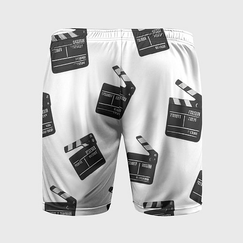 Мужские спортивные шорты Съёмочная хлопушка / 3D-принт – фото 2
