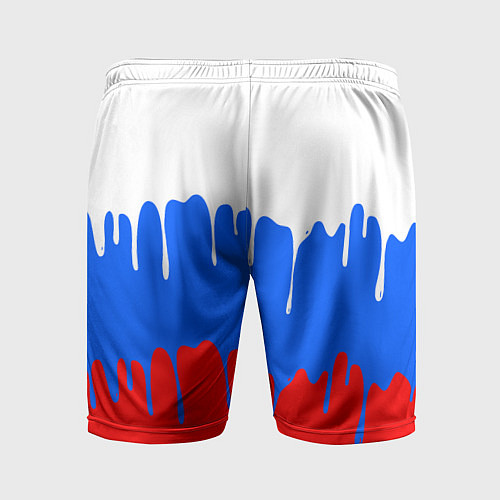 Мужские спортивные шорты Патриот - флаг / 3D-принт – фото 2