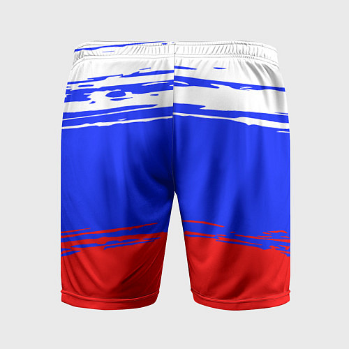 Мужские спортивные шорты Патриот - флаг / 3D-принт – фото 2
