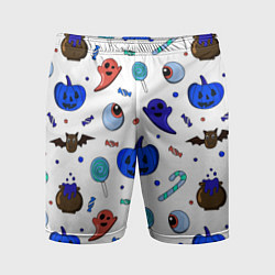 Мужские спортивные шорты Halloween white