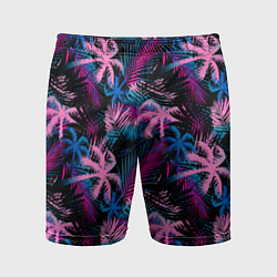 Мужские спортивные шорты Palm pink blue pink