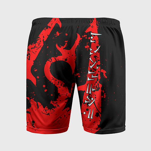 Мужские спортивные шорты Doom dark age dragon / 3D-принт – фото 2