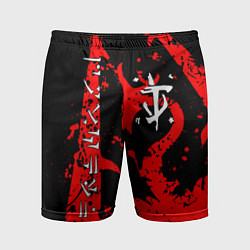 Мужские спортивные шорты Doom dark age dragon