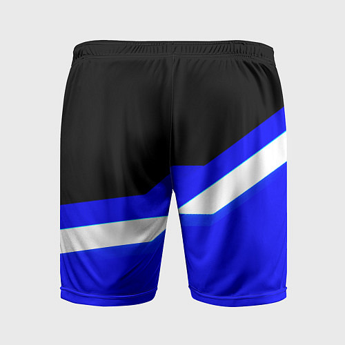 Мужские спортивные шорты Doom sport geometry / 3D-принт – фото 2