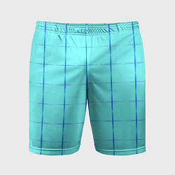 Мужские спортивные шорты Сolor blue line
