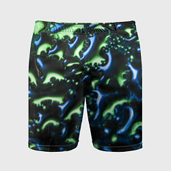 Мужские спортивные шорты Абстракция капли воды