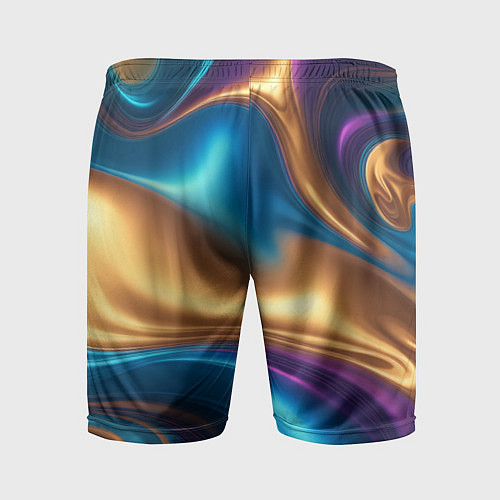 Мужские спортивные шорты Сплавы разноцветные / 3D-принт – фото 2