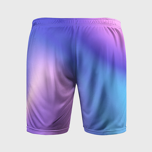 Мужские спортивные шорты Color multicolored gradient / 3D-принт – фото 2