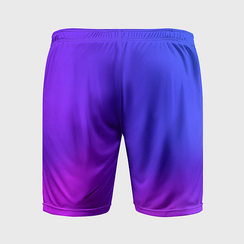 Мужские спортивные шорты Color multicolored gradient / 3D-принт – фото 2