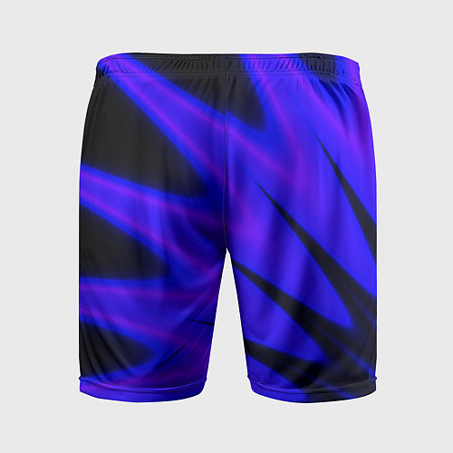 Мужские спортивные шорты Neon is multicolored / 3D-принт – фото 2