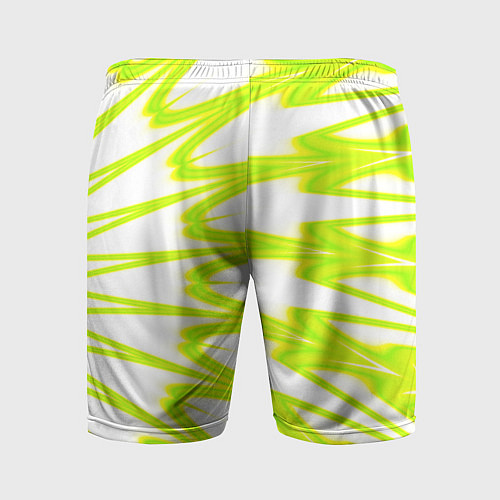 Мужские спортивные шорты Color neon green / 3D-принт – фото 2