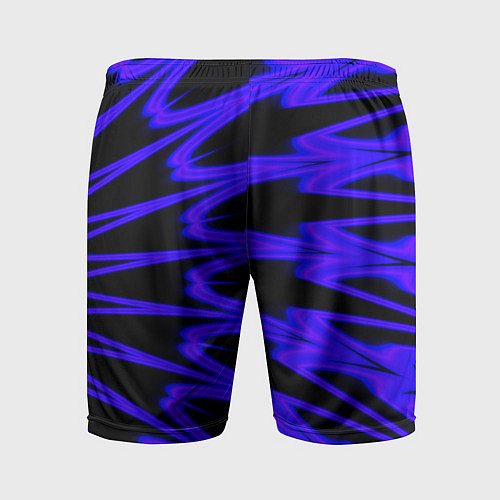 Мужские спортивные шорты Color neon blue / 3D-принт – фото 2