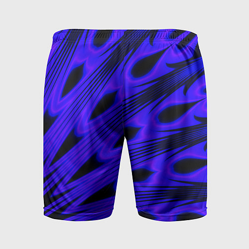 Мужские спортивные шорты Color neon blue / 3D-принт – фото 2