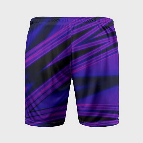 Мужские спортивные шорты Color multi-colored neon / 3D-принт – фото 2