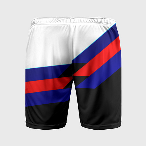 Мужские спортивные шорты Juventus geometry sport steel / 3D-принт – фото 2