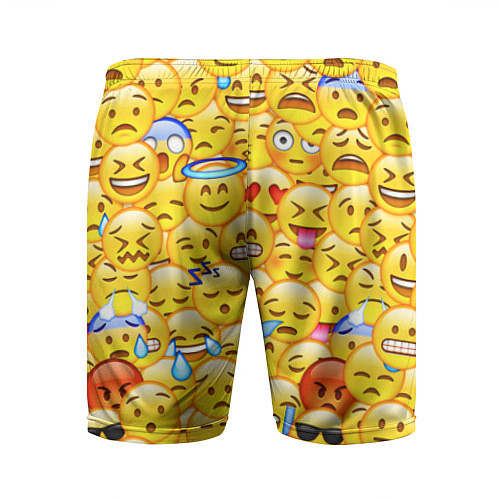 Мужские спортивные шорты Emoji / 3D-принт – фото 2