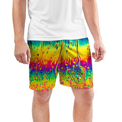 Шорты спортивные мужские Tie dye, цвет: 3D-принт — фото 2