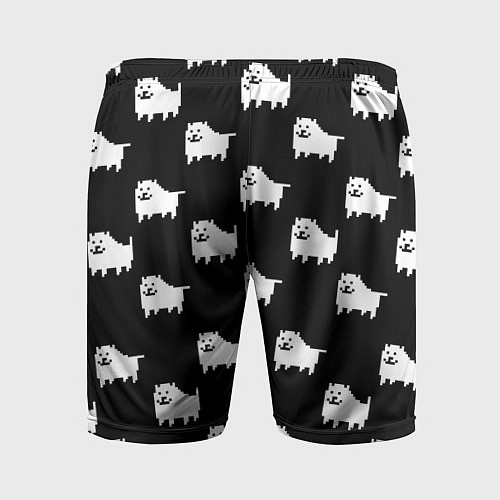 Мужские спортивные шорты Undertale Annoying dog / 3D-принт – фото 2