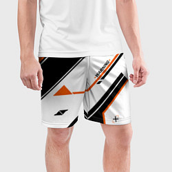 Шорты спортивные мужские CS:GO Asiimov P250 Style, цвет: 3D-принт — фото 2