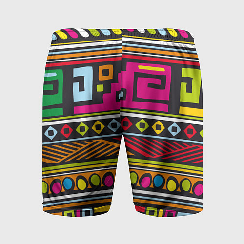 Мужские спортивные шорты Африка / 3D-принт – фото 2