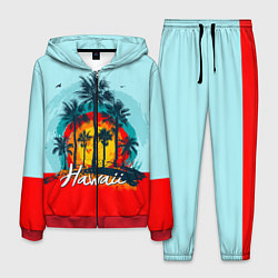 Костюм мужской HAWAII 6, цвет: 3D-красный