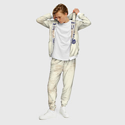Костюм мужской Moto t-shirt 1, цвет: 3D-белый — фото 2