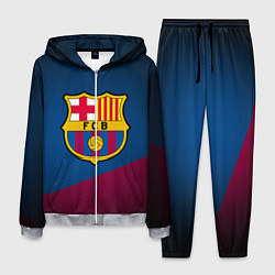 Костюм мужской FCB Barcelona, цвет: 3D-меланж