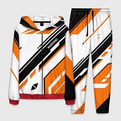 Костюм мужской CS:GO Asiimov P90 Style, цвет: 3D-красный